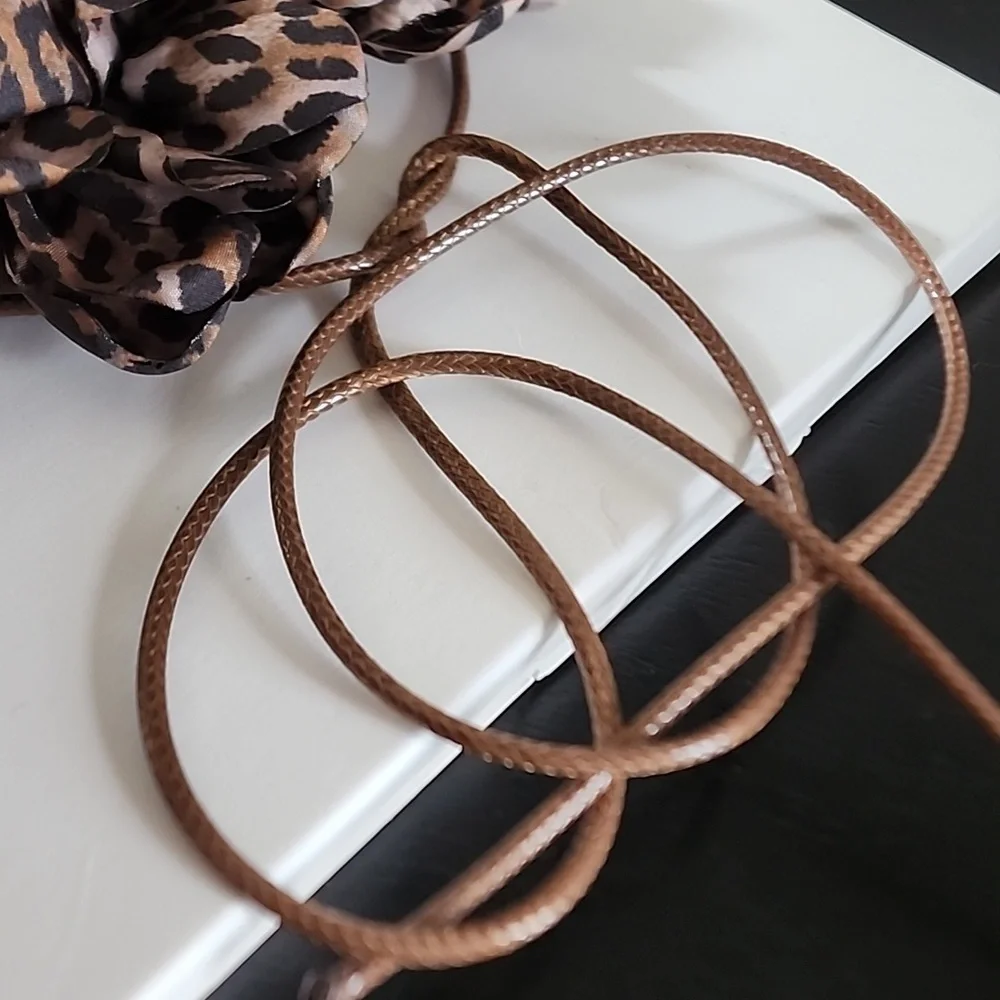 ZARA Double Flower Animal Print Necklace - Picture 12 of 16